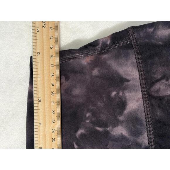 Lululemon Align Diamond Dye Cassis Black Plum Size 6 Nulu High Rise 23” Crop - Picture 8 of 8